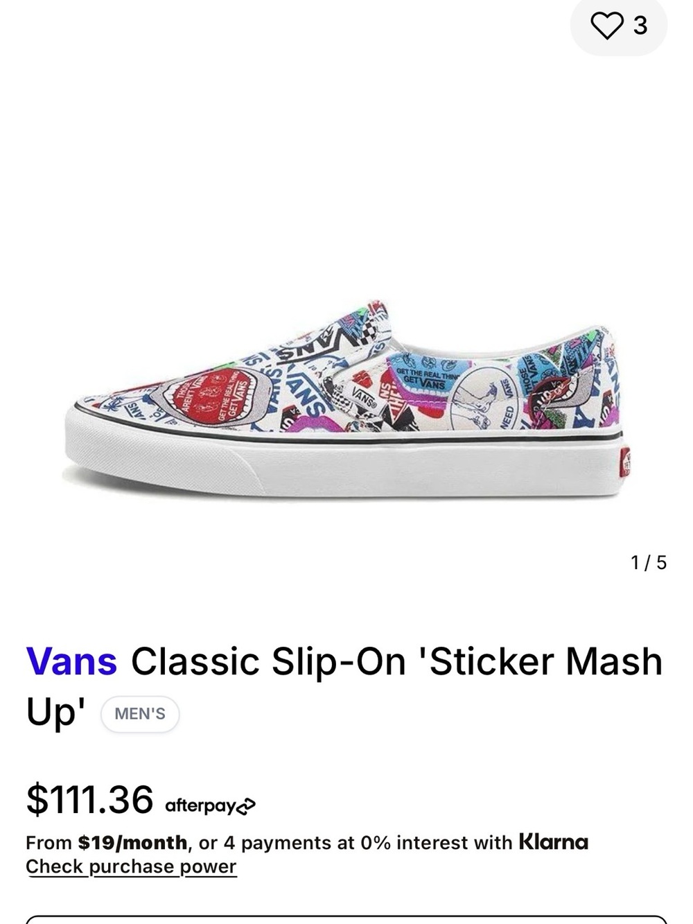 Rare Vans BMX Mash-Up Stickers Slip-On Sneakers - Picture 11 of 12